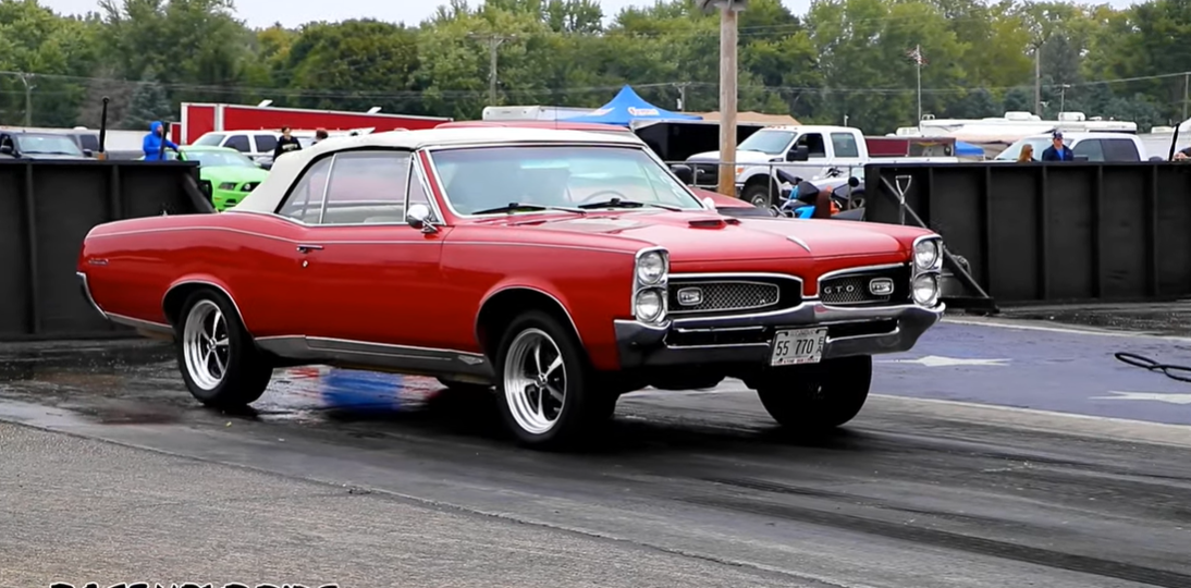 1967 Pontiac GTO 400CI 325HP Drag Racing Vs Modern Muscle Cars - Daily Info