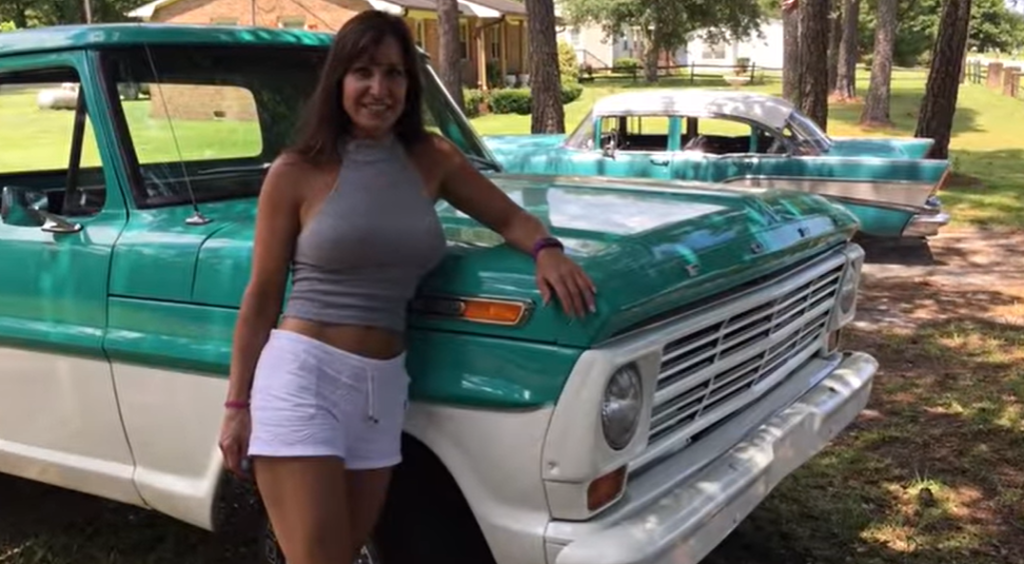 Beautiful Farm Girl Turning 57 And a Ride In a Classic '57 Chevy ...